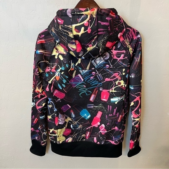 Volcom × B4BC Lipstick Nail Polish Hoodie
Jacket Womens, multicolor,size Small - Picture 3 of 16